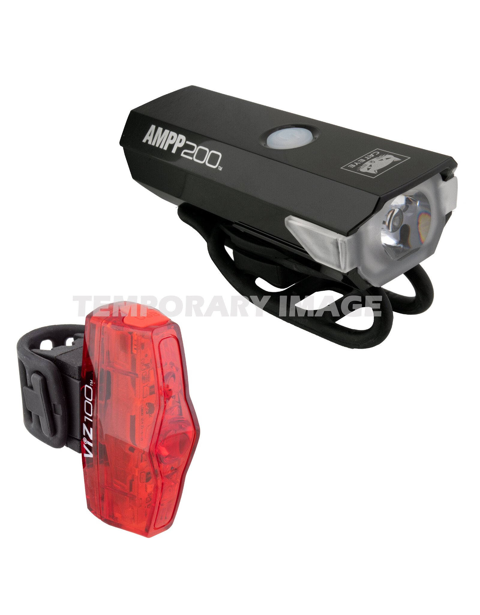 CATEYE LIGHT CATEYE HL-EL042RC TL-LD800B AMPP200/VIZ100 COMBO BK (P)