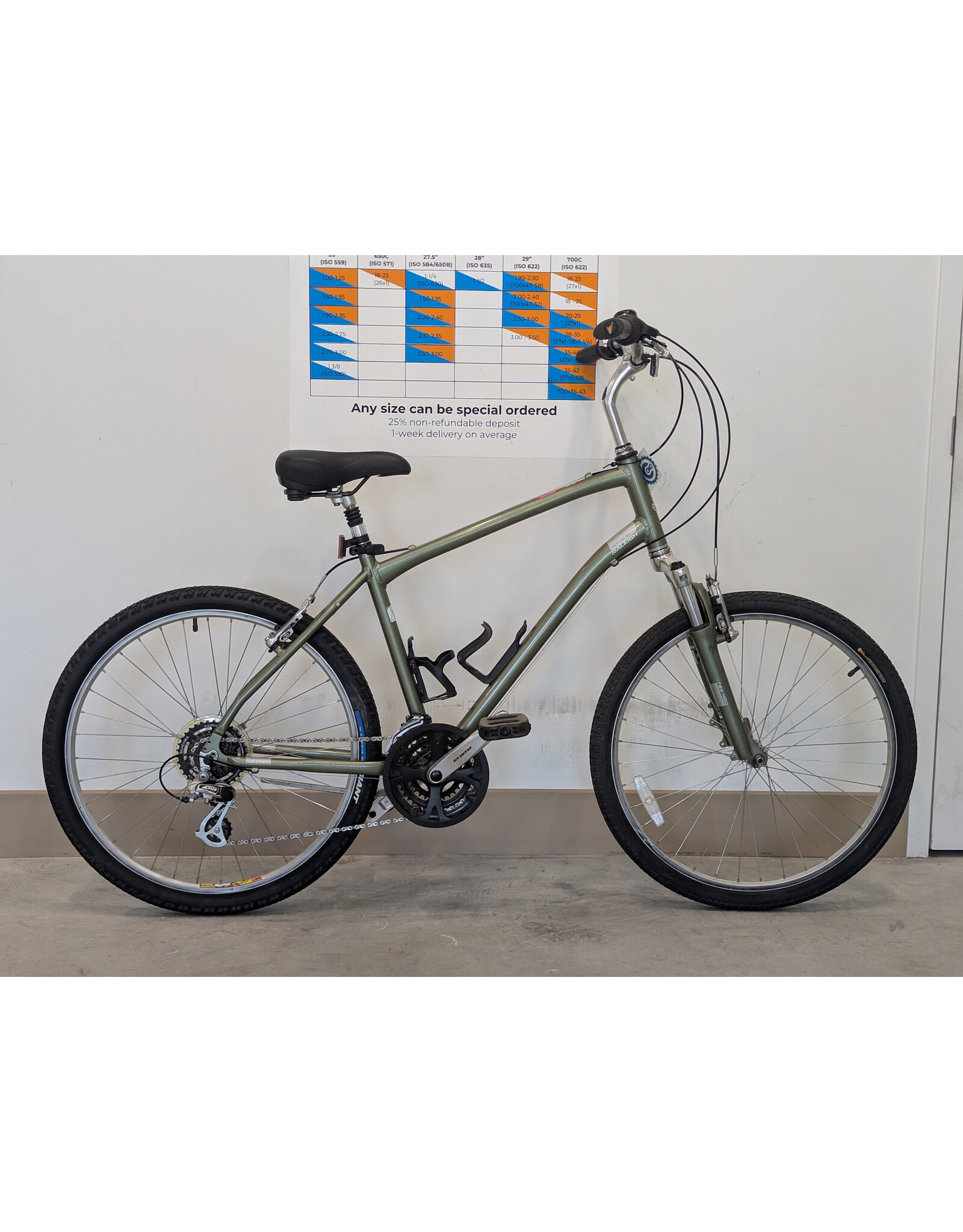 Raleigh Raleigh Venture 3.0, 18.5 Inches, Green