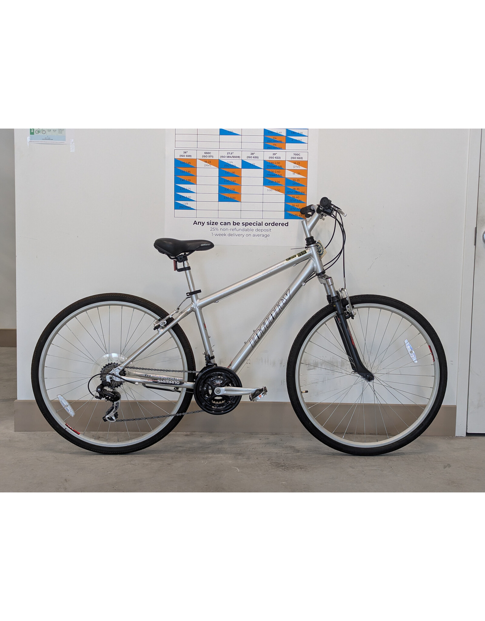 Infinity Infinity Copperhead, 17 Inches, Silver