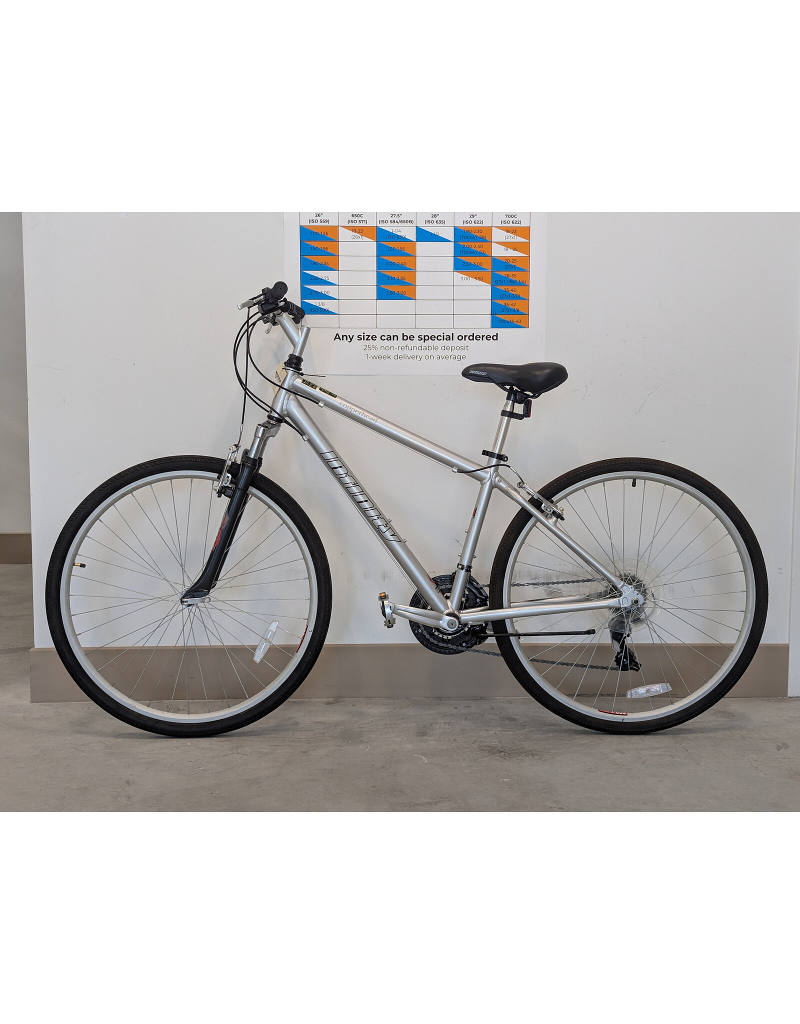 Infinity Infinity Copperhead, 17 Inches, Silver