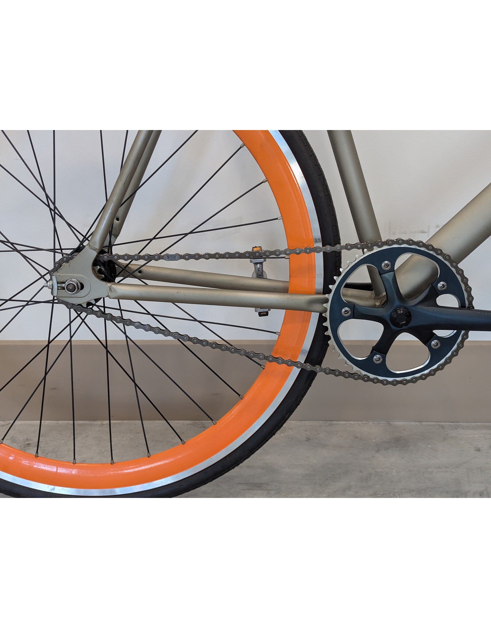 sole Sole The Single Speed,/FIxed Gear 59cm Bronze & Orange