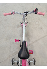 BTwin B-Twin Docto Girl 500 16" Youth, White & Pink