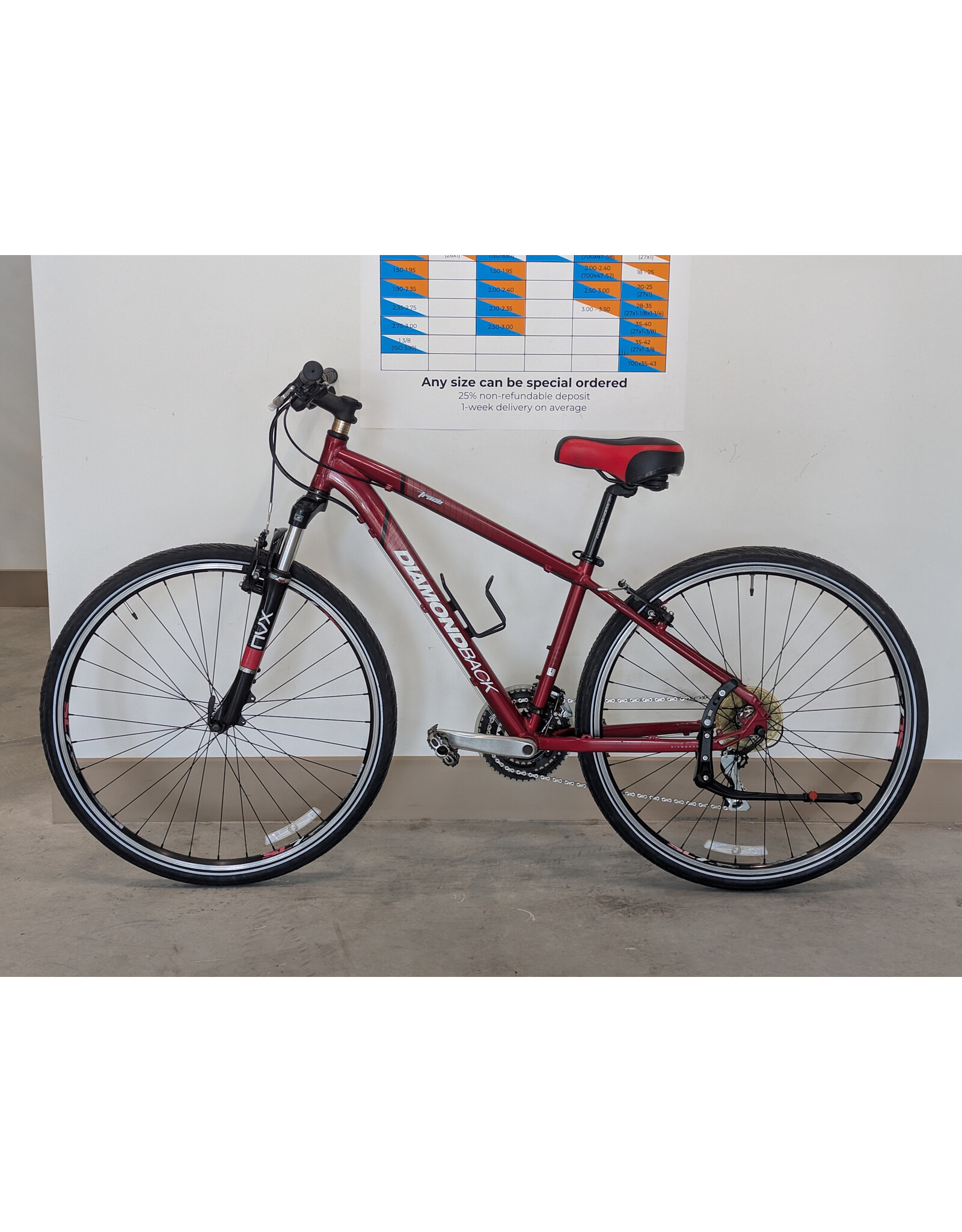 Diamondback Diamondback Trace Dual Sport, 16 Inches, Maroon