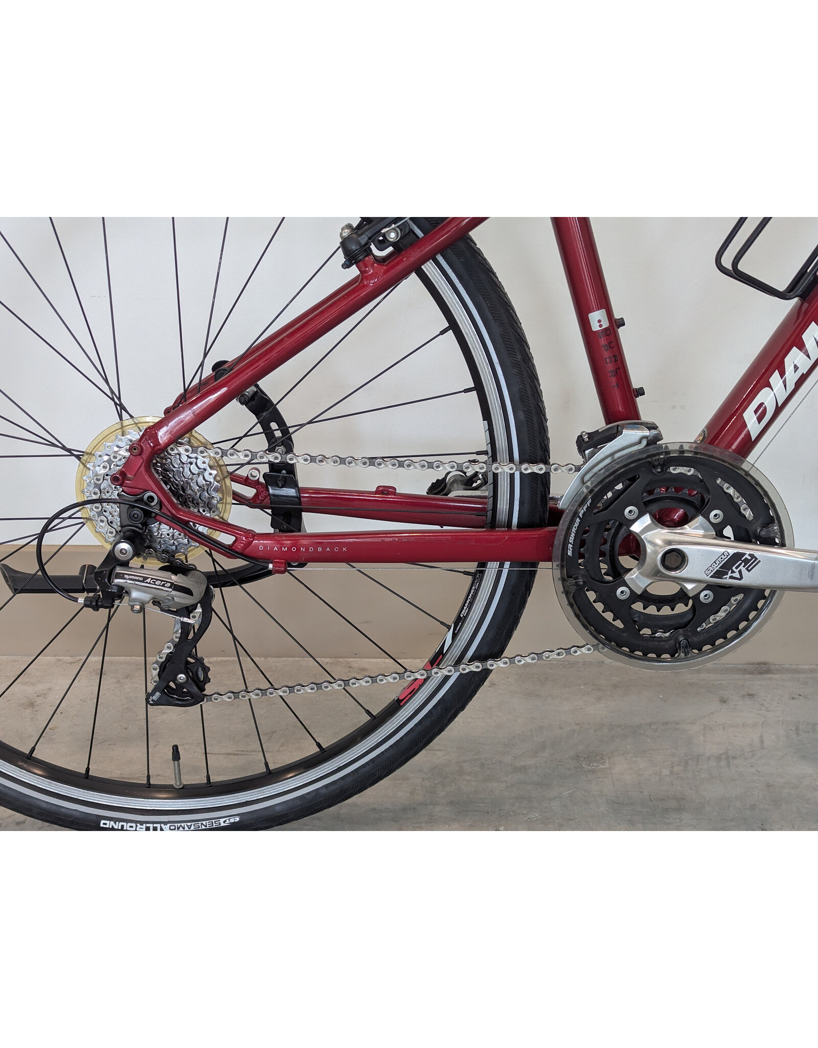 Diamondback Diamondback Trace Dual Sport, 16 Inches, Maroon