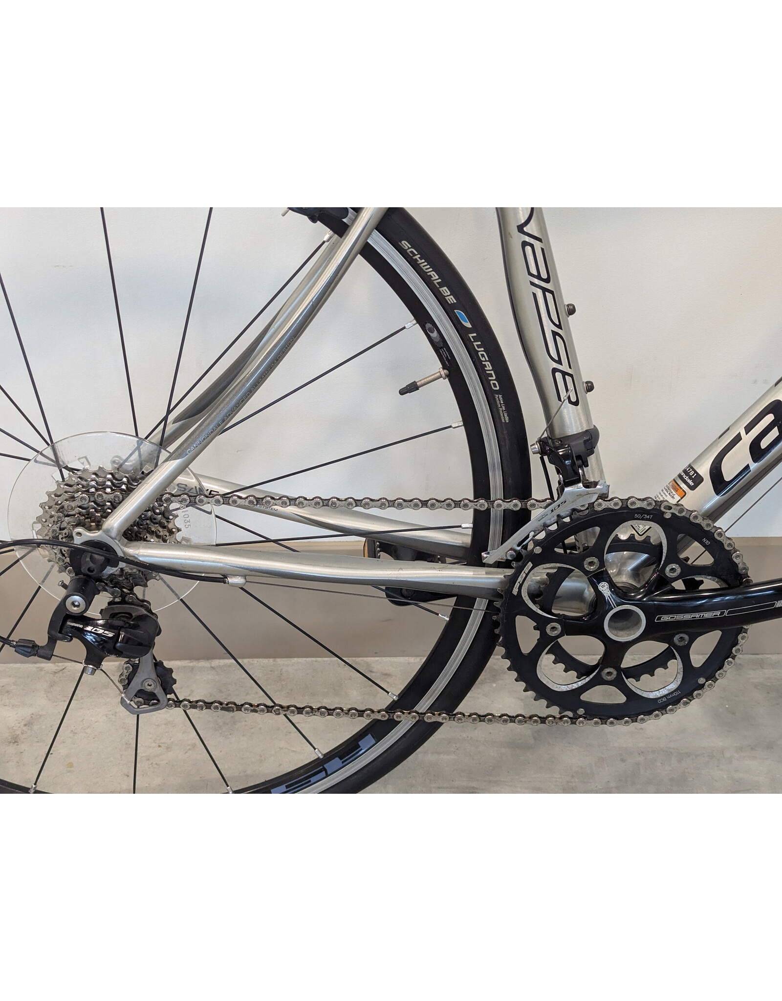 Cannondale Cannondale Synapse 5 105, 51cm (20"), Brushed Aluminum