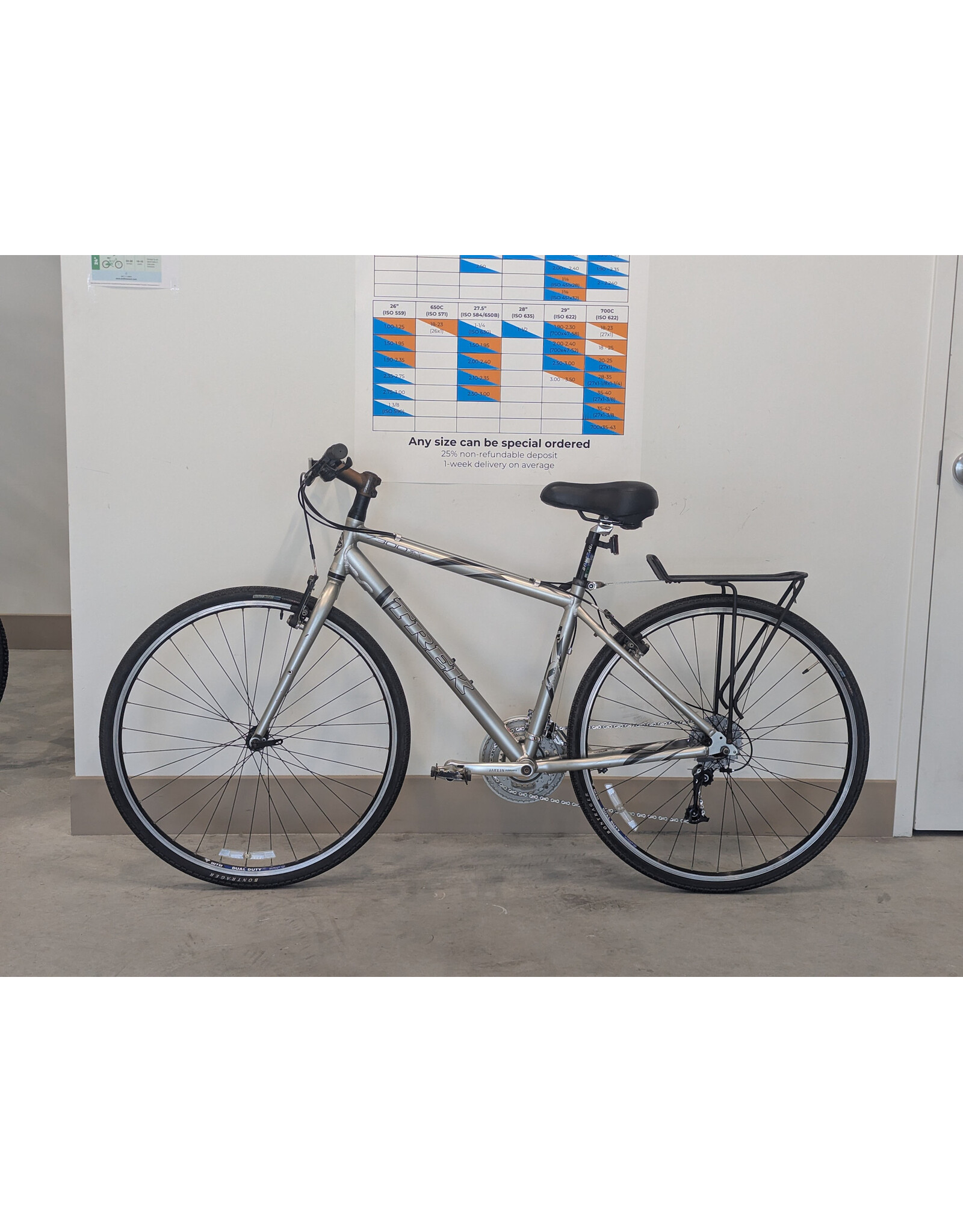 Trek Trek 7300 FX Hybrid, 17.5", Silver