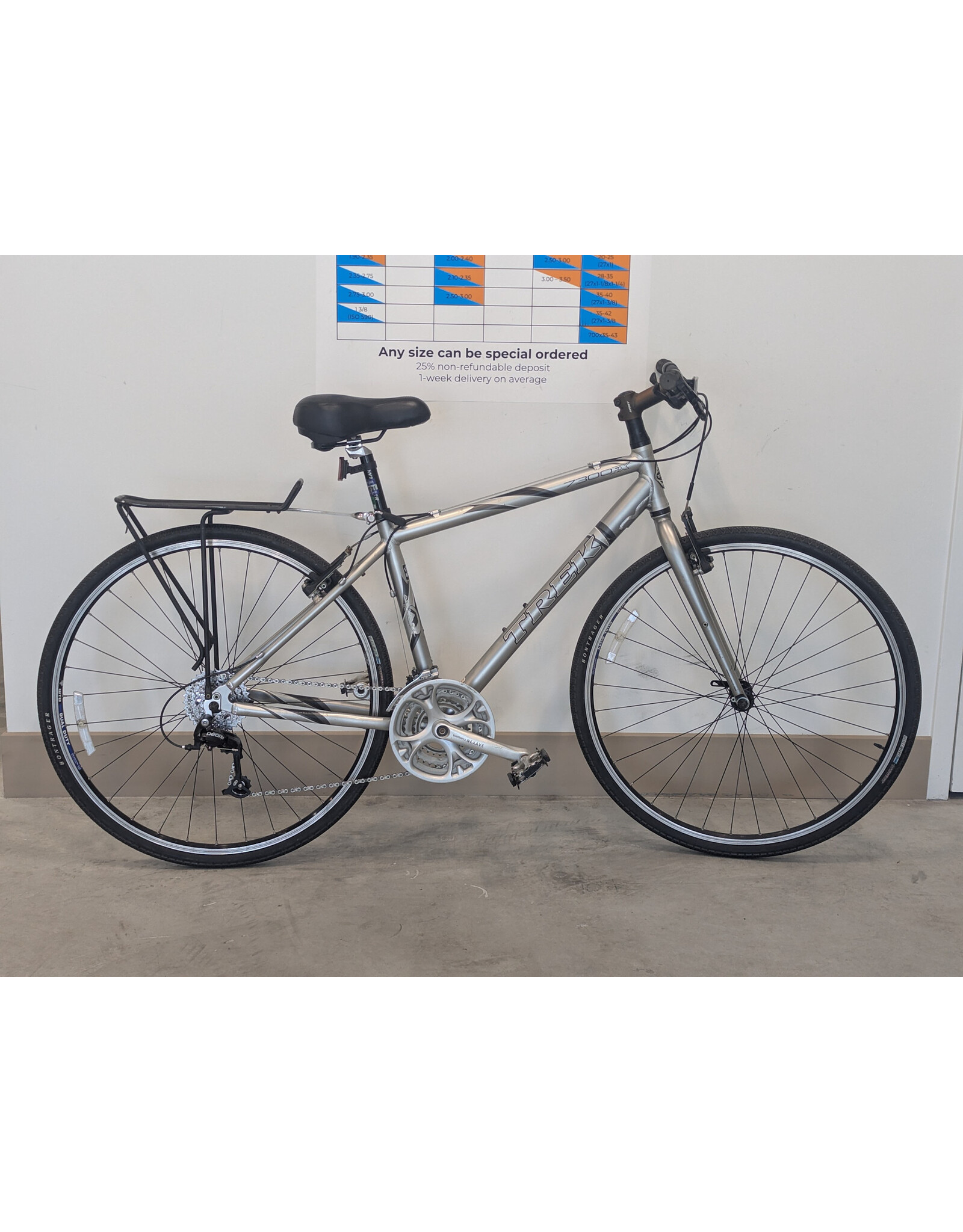 Trek Trek 7300 FX Hybrid, 17.5", Silver
