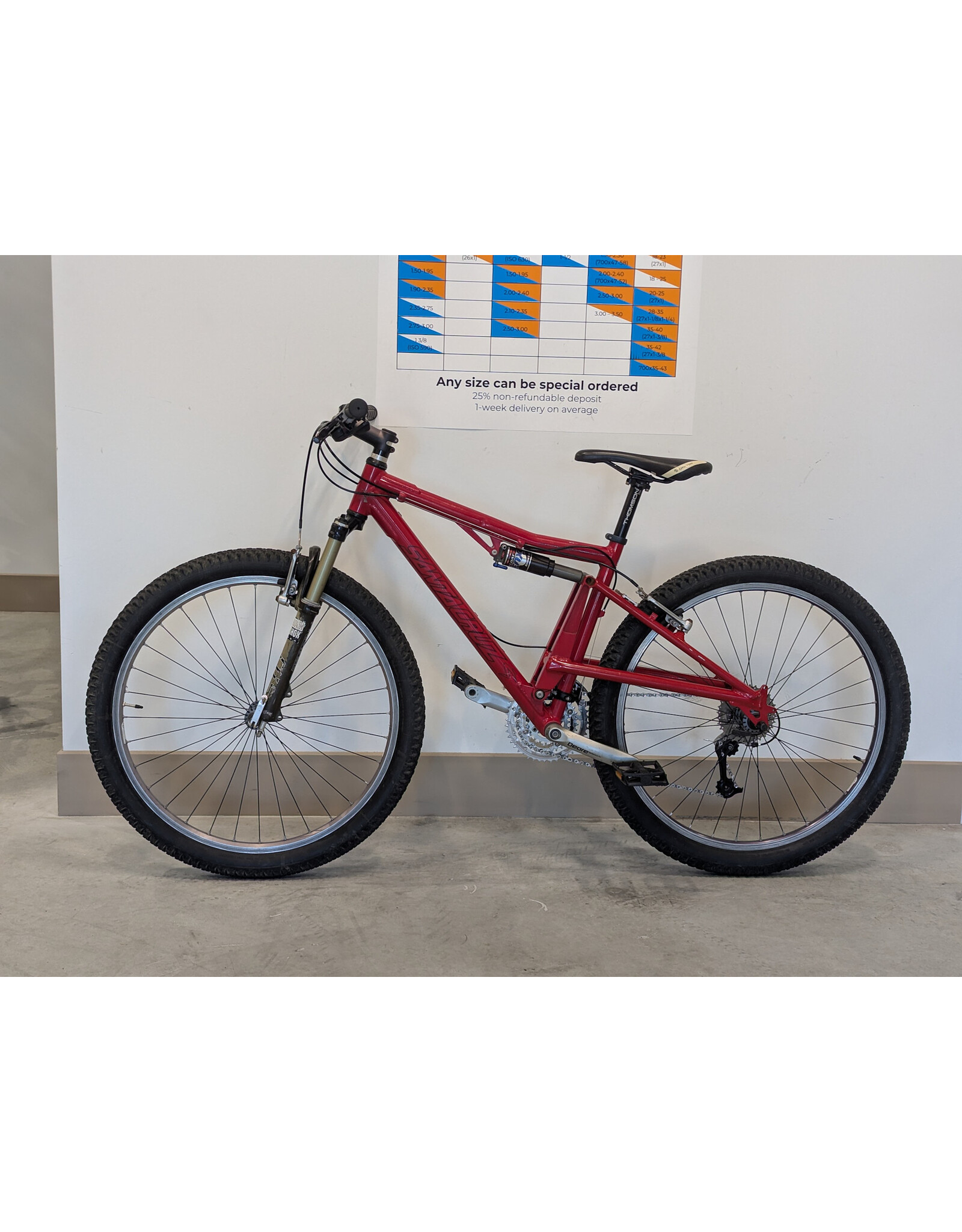 Santa Cruz Superlight 17"Red