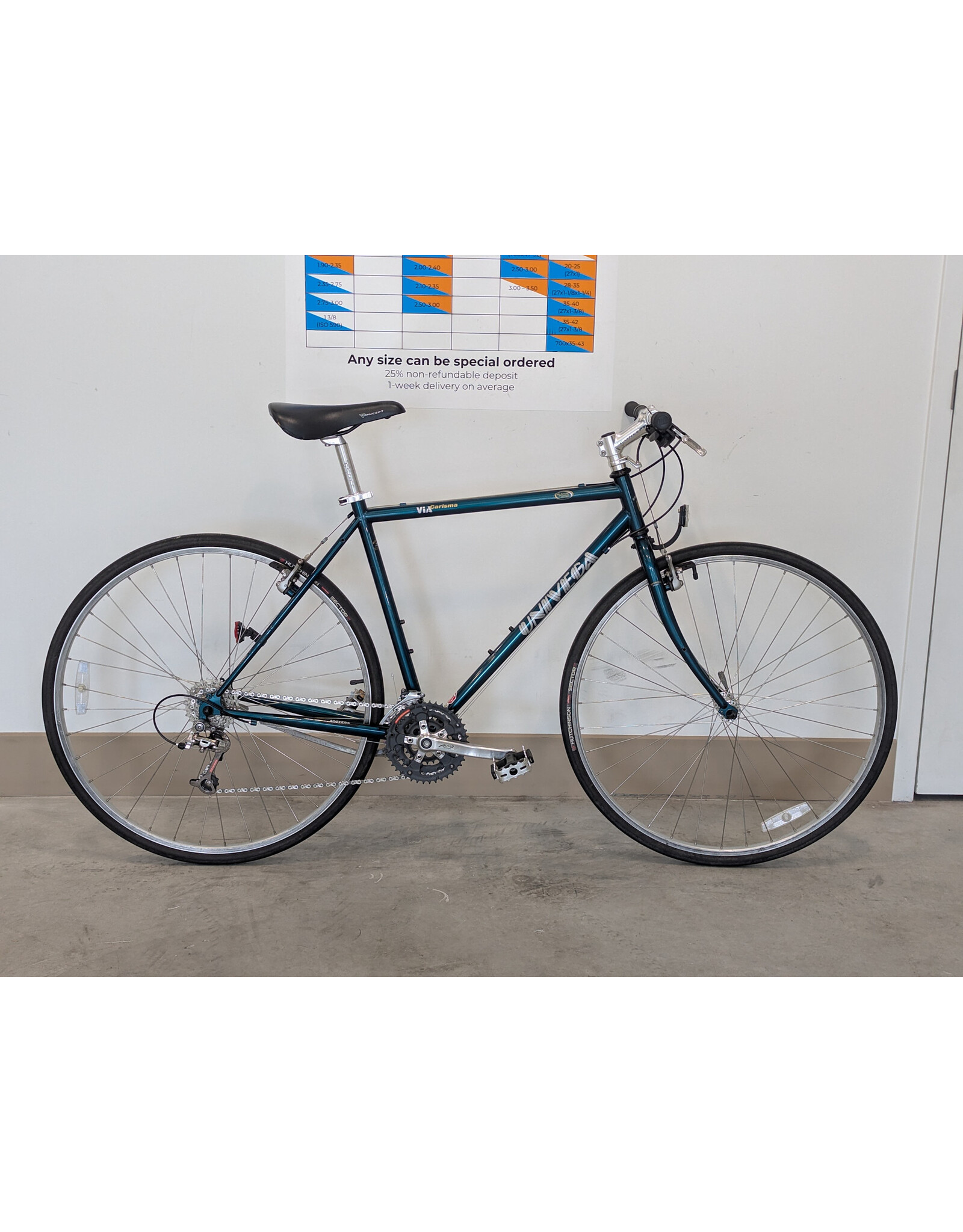 Univega Univega Via Carisma, 18.5 Inches, Blue Green