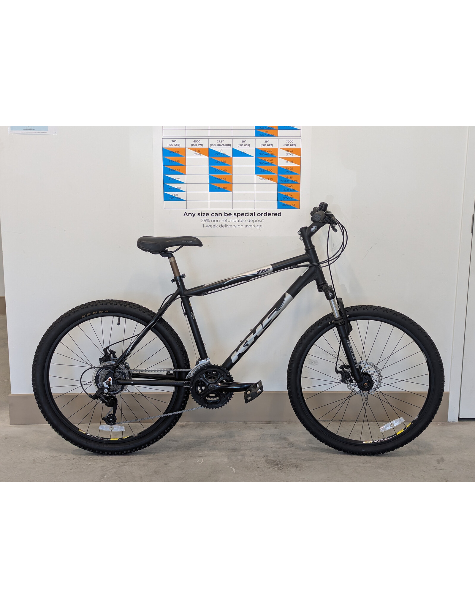 KHS KHS Alite 150, 19 Inches, Black