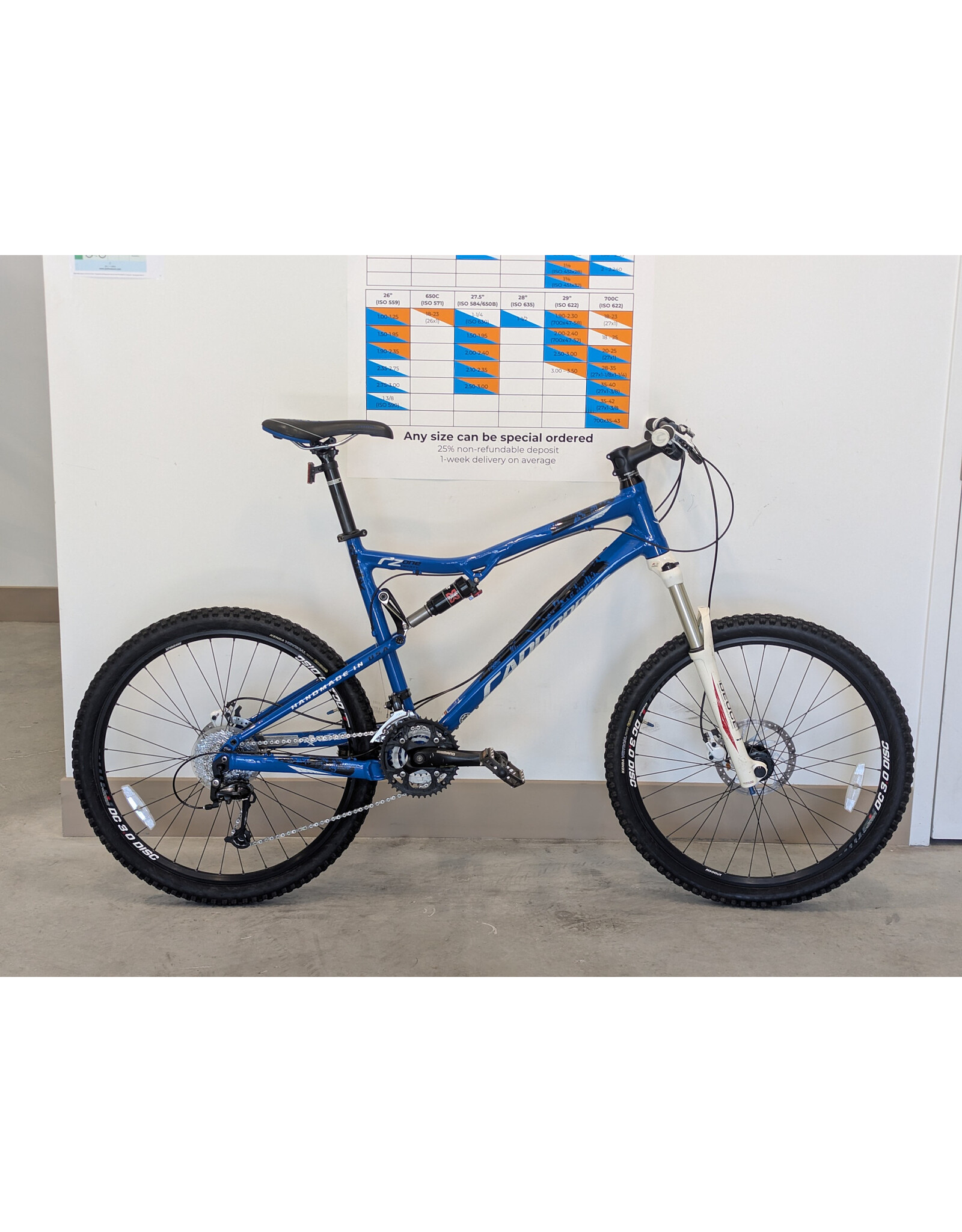 Cannondale RZ One  Twenty 4, 2010, 20" XL Nu Team Blue
