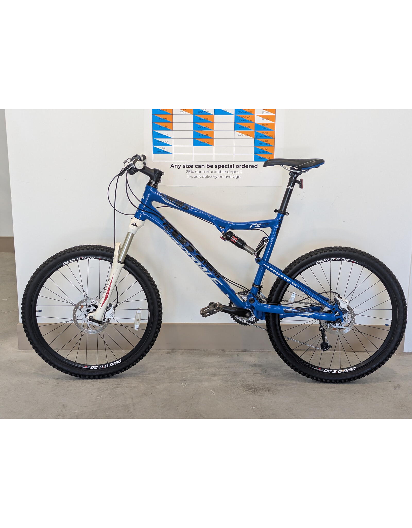 Cannondale RZ One  Twenty 4, 2010, 20" XL Nu Team Blue