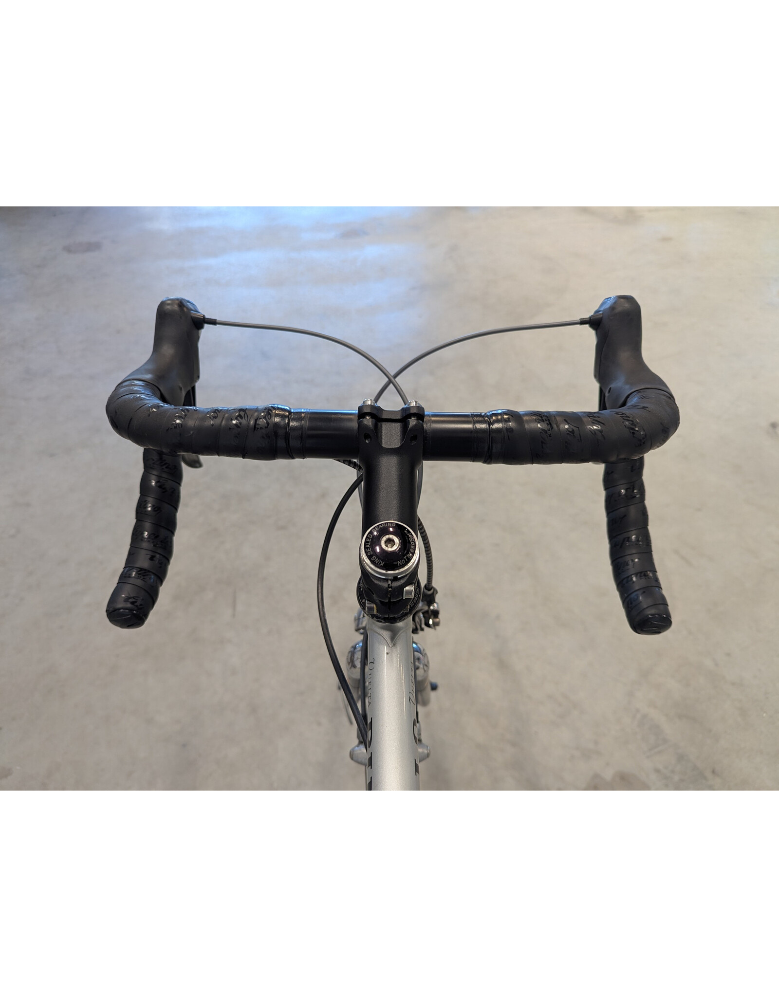 Classic Pinarello Vuelta, 1990's, 56cm (22"), Silver & Black