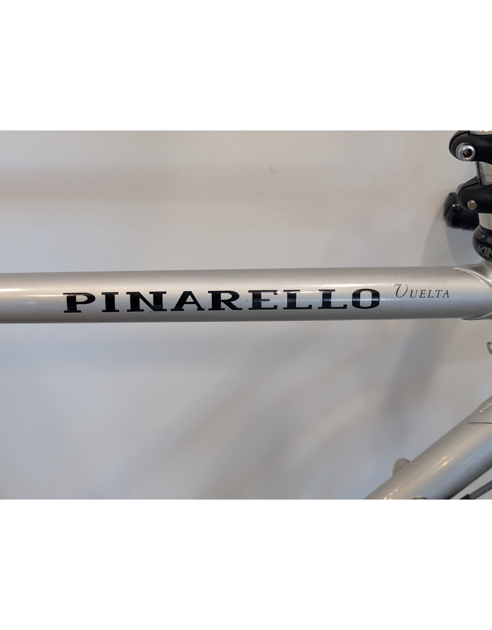 Classic Pinarello Vuelta, 1990's, 56cm (22"), Silver & Black