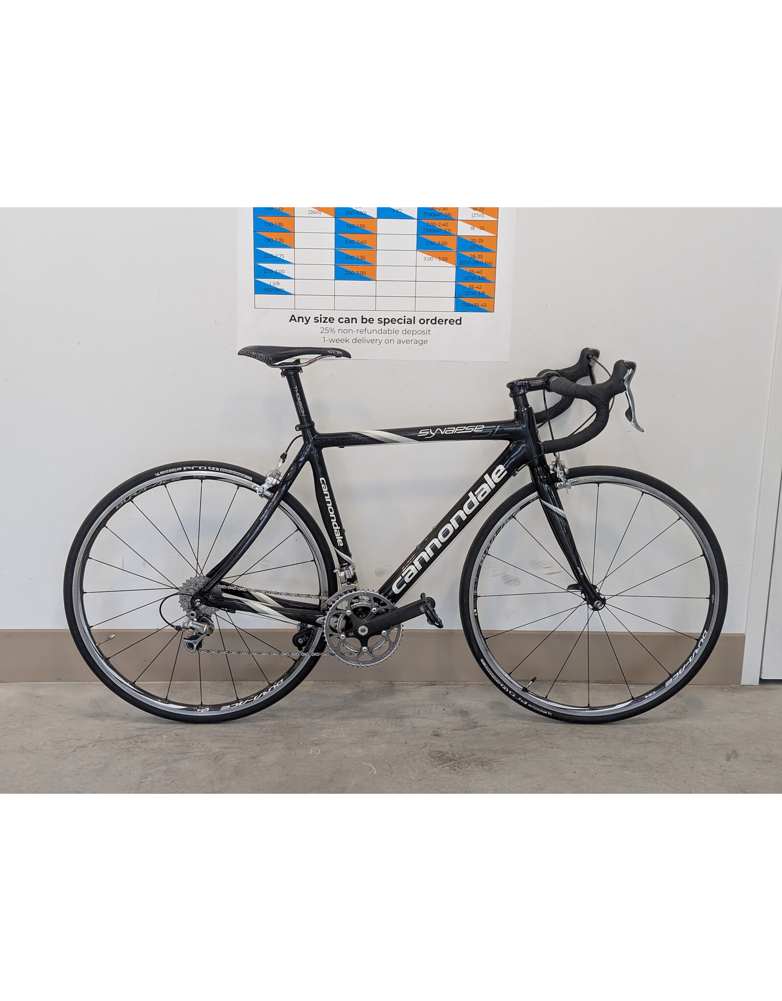 Cannondale Cannondale Synapse SL, 53cm (21"), Black-Tinted Clear