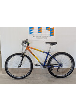 Vicious Cycles Jewel MTB, Orange & Blue Flame, 15 Inch