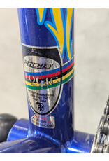 Vicious Cycles Jewel MTB, Orange & Blue Flame, 15 Inch
