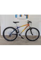 Vicious Cycles Jewel MTB, Orange & Blue Flame, 15 Inch