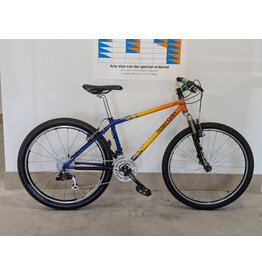 Vicious Cycles Vicious Cycles Jewel MTB, Orange & Blue Flame, 15 Inch