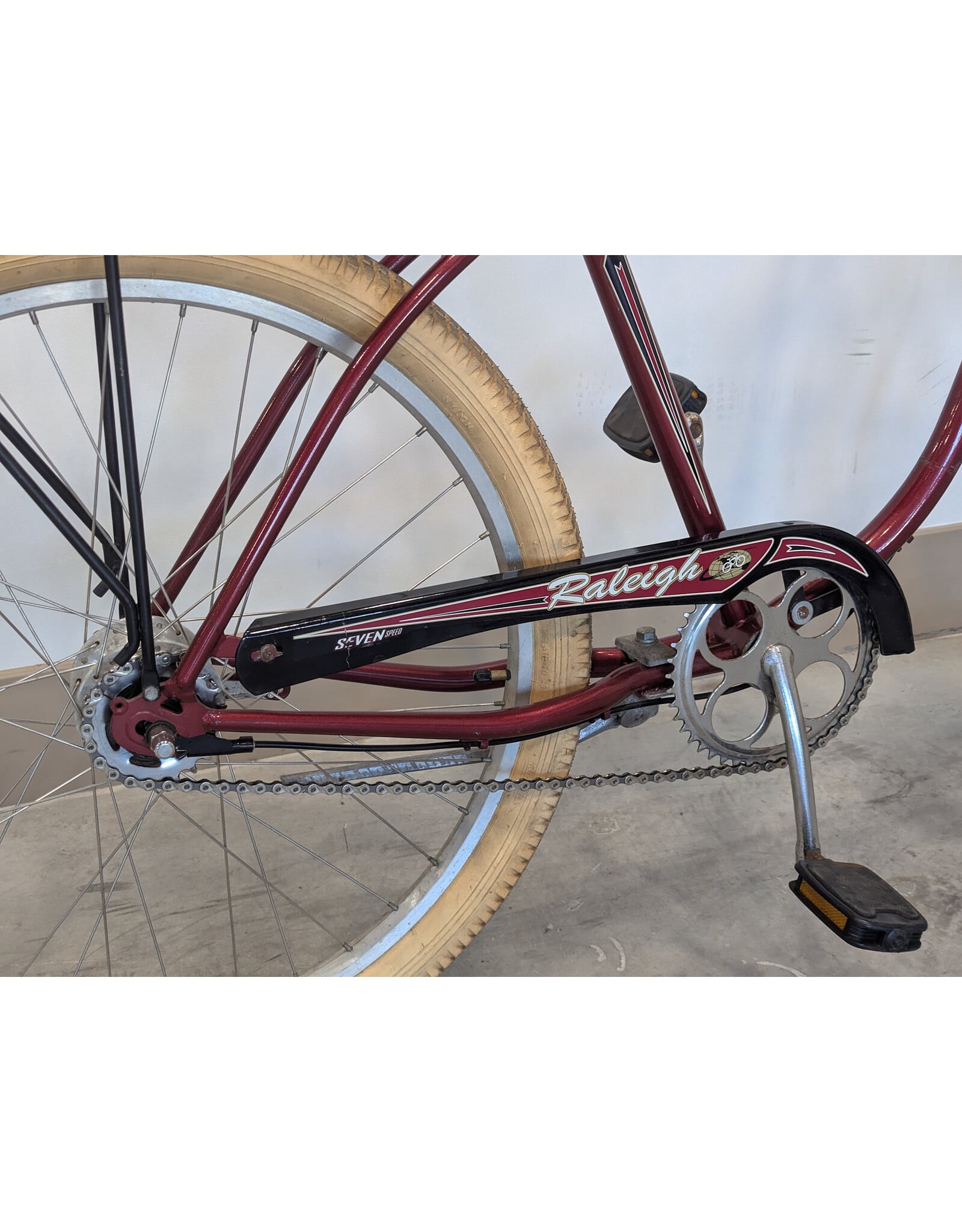 Raleigh Raleigh Retroglide 7 OS Maroon
