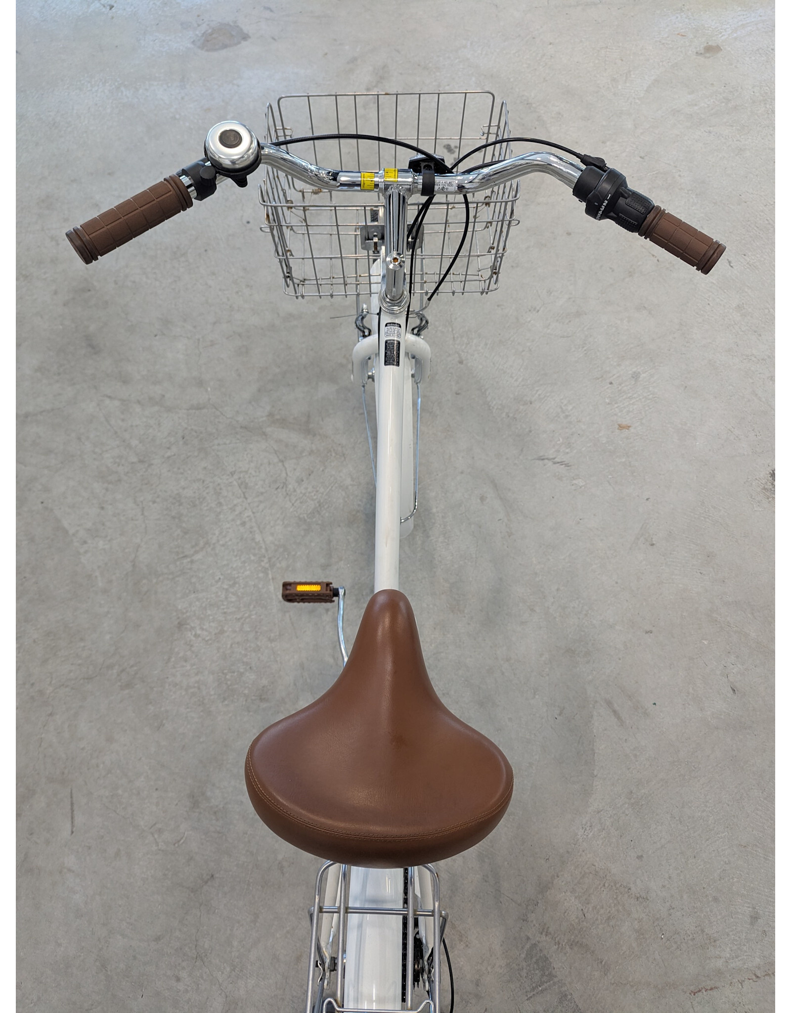 Weize Weize Step-Thru 16 Inch White