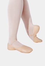 CAPEZIO LILY CHILD - LEATHER FULL SOLE BALLET SLIPPERS (212C)
