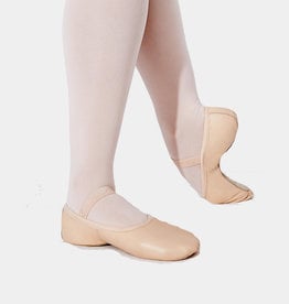 CAPEZIO LILY - LEATHER FULL SOLE BALLET SLIPPERS (212W)