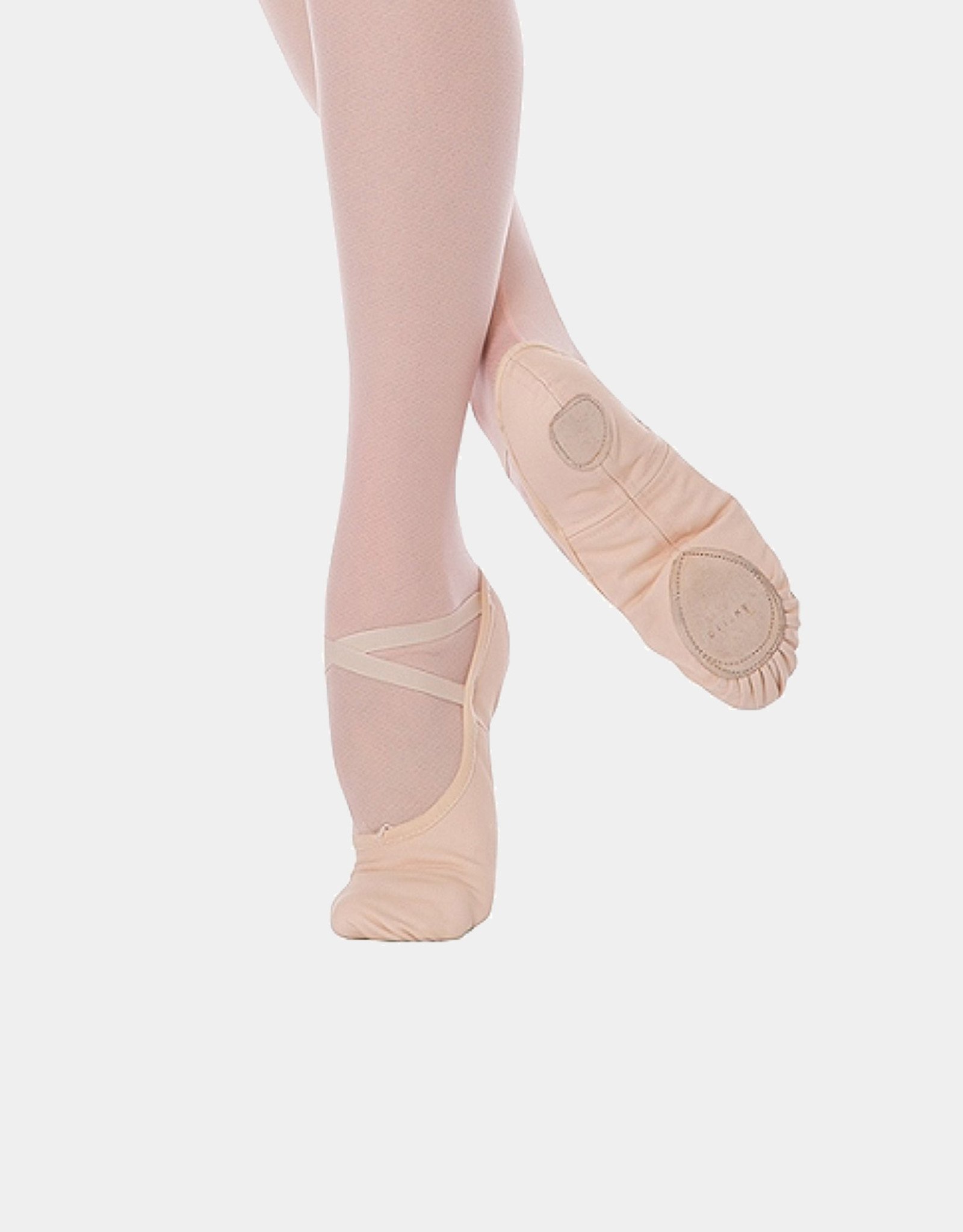 ANGELO LUZIO WENDY CHAUSSONS DE BALLET ENFANT EN TOILE STRETCH