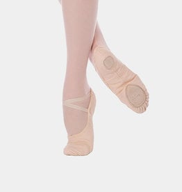 ANGELO LUZIO WENDY STRETCH CANVAS SPLIT SOLE CHILD BALLET SLIPPERS (246C)