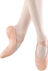 BLOCH PUMP HYBRID SOULIER DE BALLET BI-SEMELLE  EN CUIR ET ARCHE EN CANEVAS (SO273L)