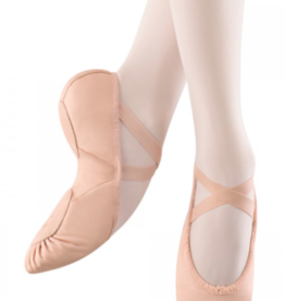 BLOCH PROLITE ll HYBRID LEATHER SPLIT SOLE WITH SOFT CANVAS ARCH INSERT BALLET SLIPPERS (SO203L)