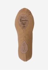 SANSHA SOULIER DE BALLET PRO BI-SEMELLE EN CANEVAS (1C)