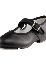 CAPEZIO MARY JANE LEATHER BUCKLE STRAP TAP SHOES (3800)