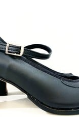 ANGELO LUZIO LEATHER BUCKLE CLOSURE FLAMENCO SHOES (915)