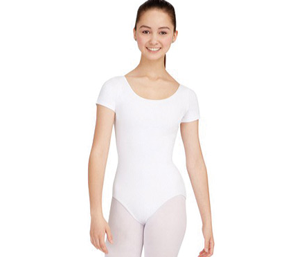 Capezio Girls Classic Short Sleeve Leotard