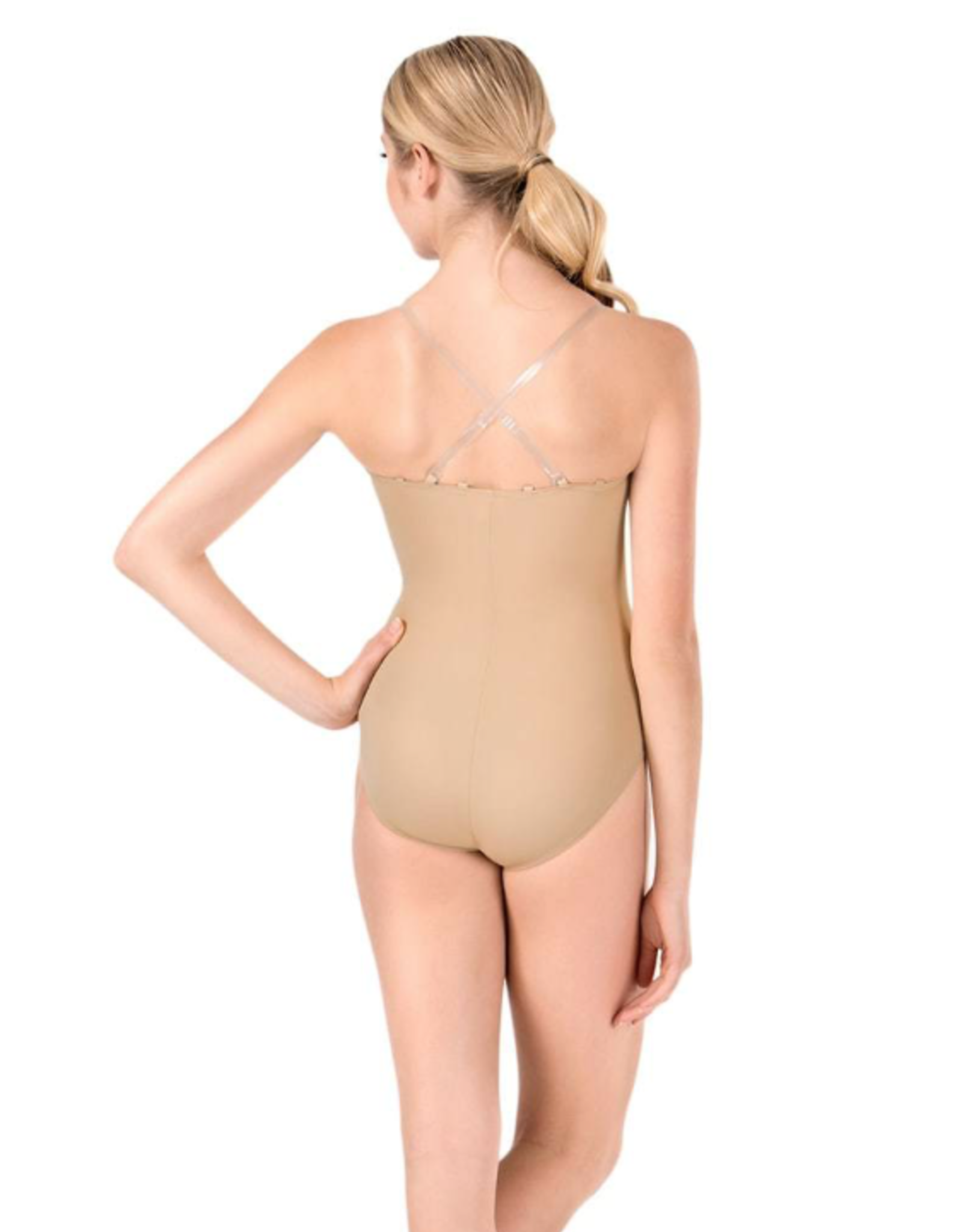 SOUS-MAILLOT CAMISOLE A BRETELLES CONVERTIBLES (266)