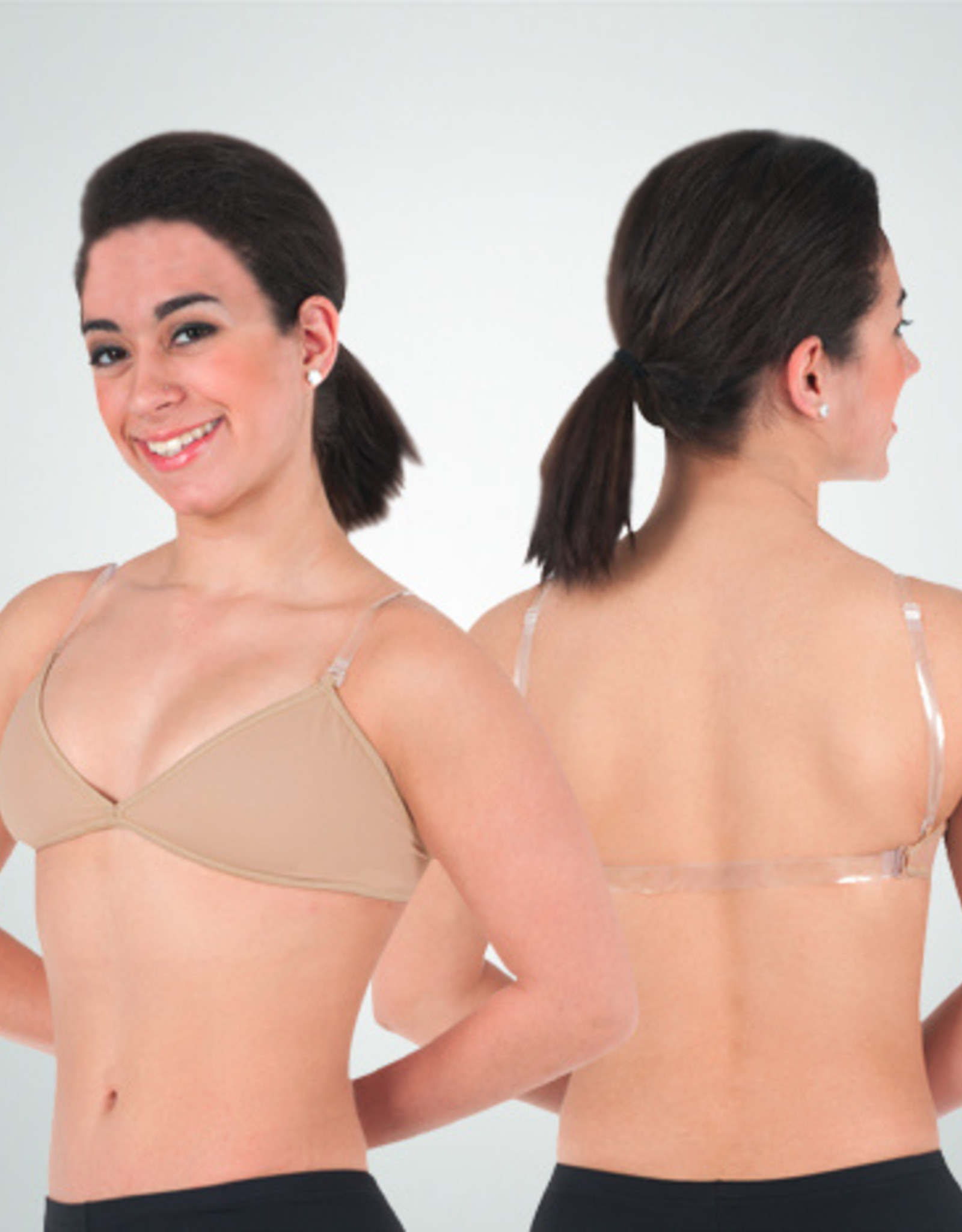 SOUTIEN-GORGE CONVERTIBLE PRONFONDE ENCOLURE EN V ET DOS TRANSPARENT (283)