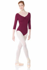 MONDOR MATRIX 3/4 SLEEVES LEOTARD (3508)