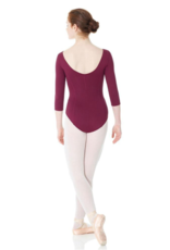 MONDOR MATRIX 3/4 SLEEVES LEOTARD (3508)