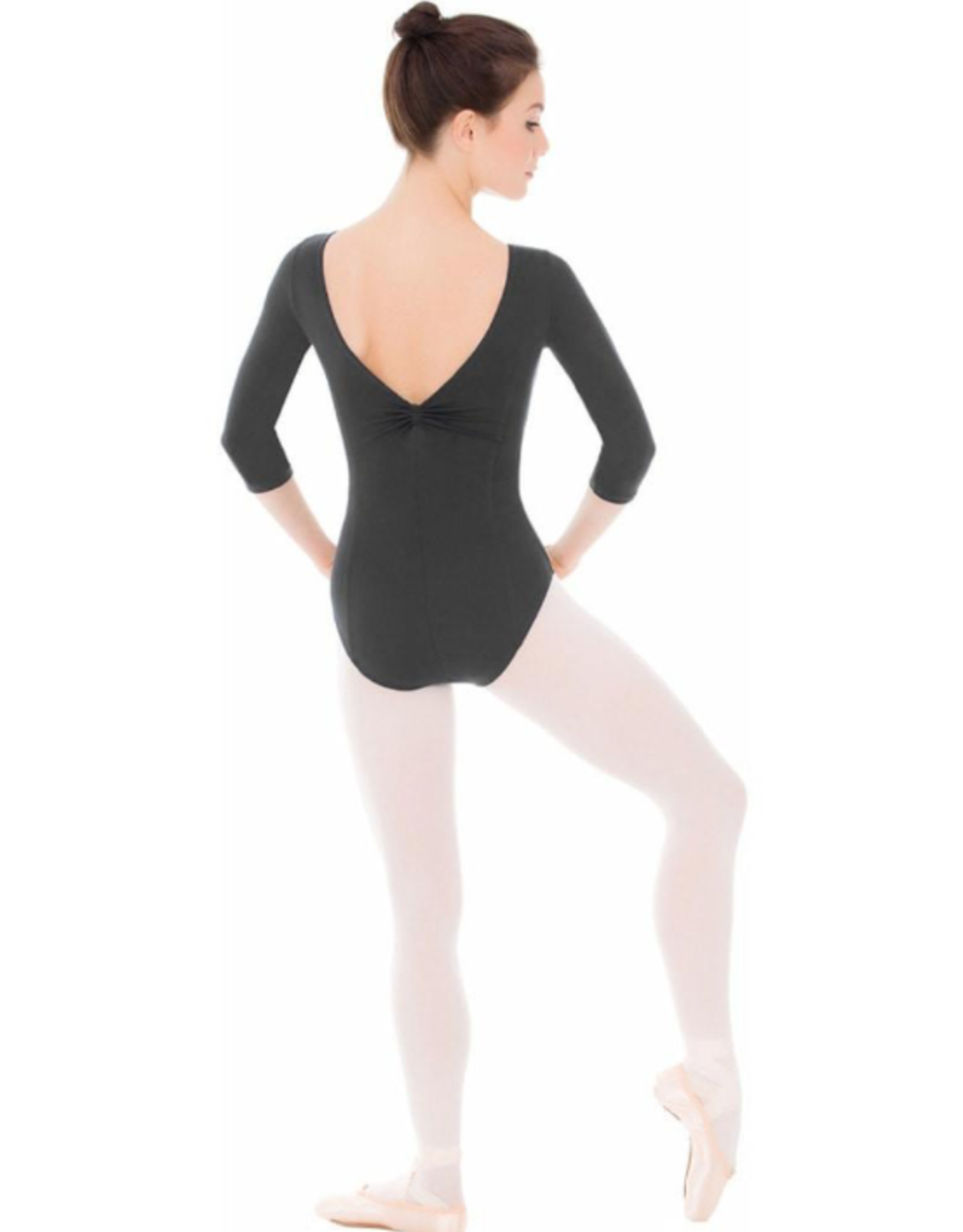 MONDOR MATRIX 3/4 SLEEVES LEOTARD (3508)