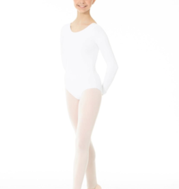 MONDOR LINED FRONT LONG SLEEVE LEOTARD (40097)