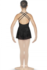 BLOCH AURELIA MAILLOT A JUPE ET DOS CROISE (CL5587)