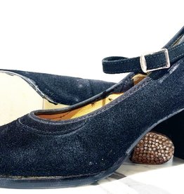 ANGELO LUZIO CHAUSSURES DE FLAMENCO EN SUEDE FERMETURE A BOUCLE (912)