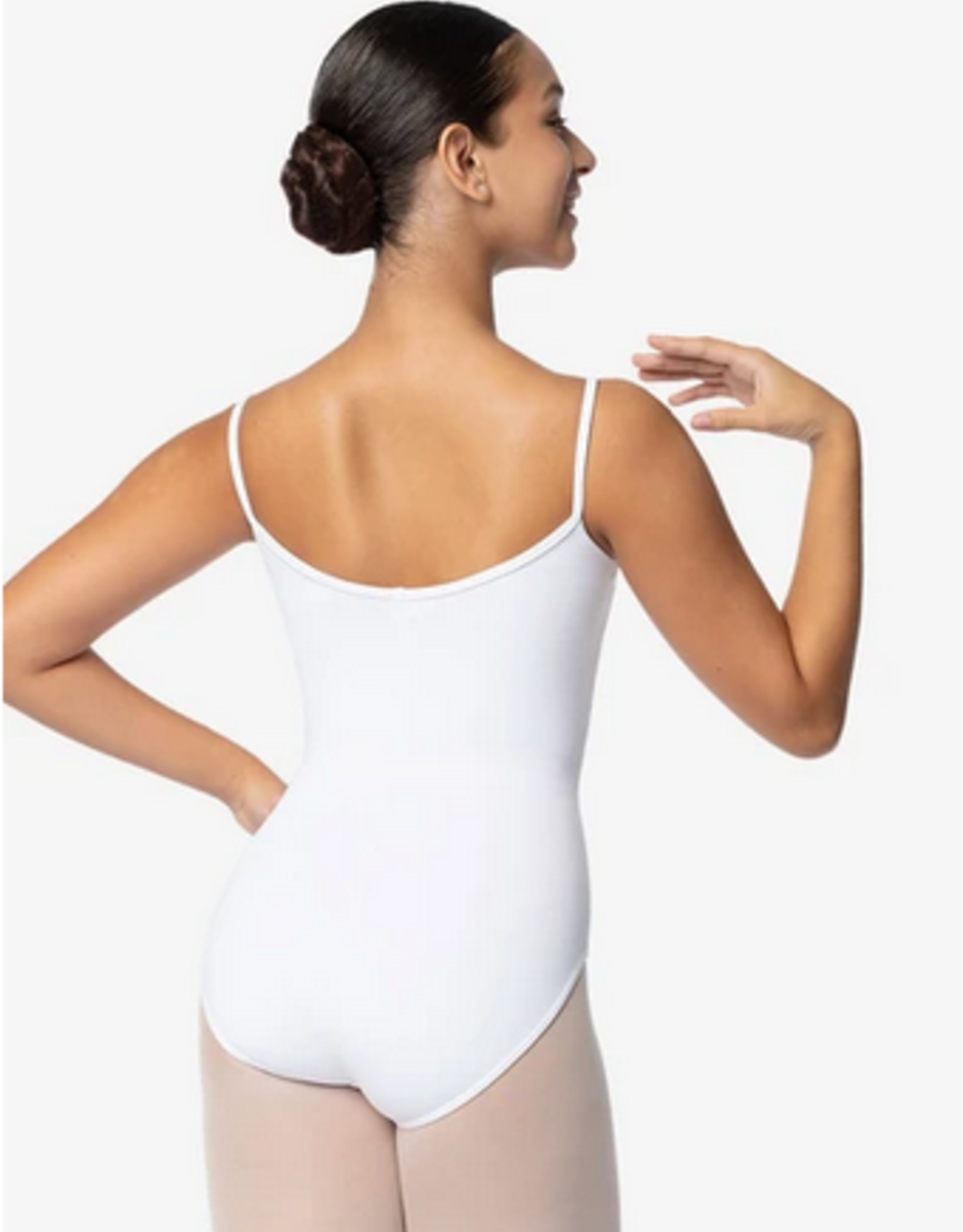 SO DANCA STEPHANIE MAILLOT CAMISOLE ADULTE BLANC (SL-04)