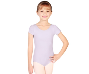 Adult Short Sleeve Leotard CC400 - Lavender, Adult XL – Dancer's
