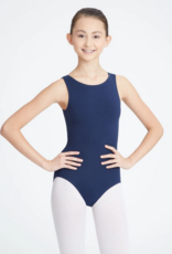 CAPEZIO CLASSIC HIGHT NECK TANK CHILD LEOTARD NAVY (CC201C)