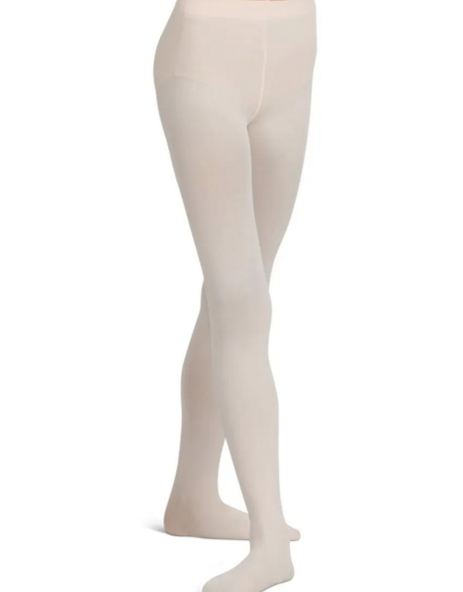 CAPEZIO ULTRA SOFT SELF KNIT WAISTBAND FOOTED TIGHT LIGHT PINK (1915)
