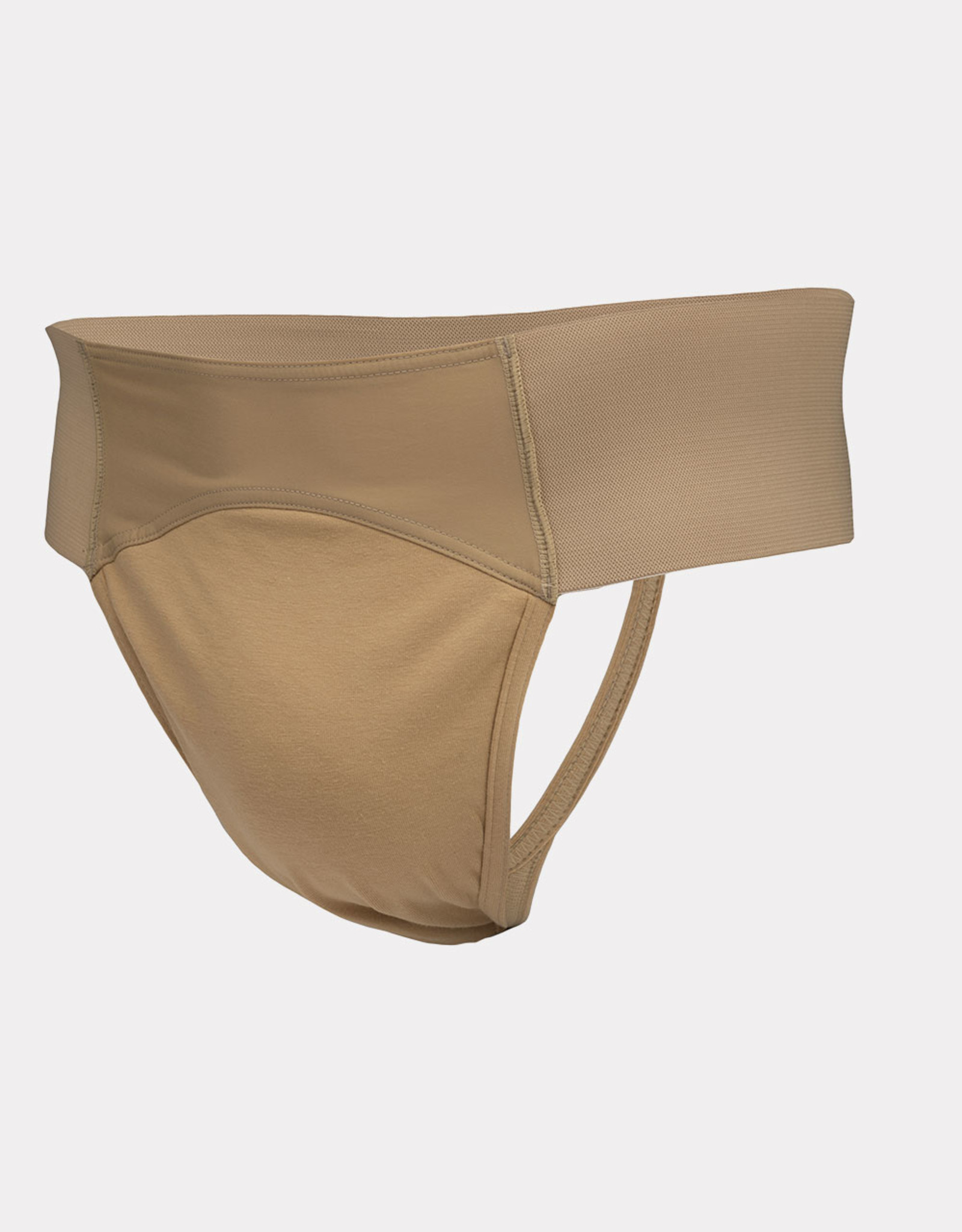 CAPEZIO MEN'S QUILTED THONG COTTON PANEL DANCE BELT (N5930)