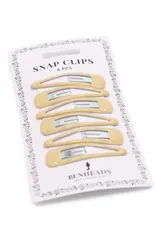 BUNHEAD SNAP CLIPS BLONDE (BH1512)