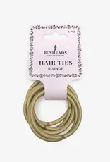 BUNHEAD SIMPLE HAIR TIES 6 PCS BLONDE (BH1508)